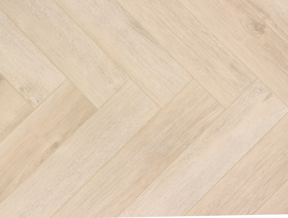 Кварцвиниловый SPC ламинат Cronafloor Herringbone Дуб Дижон H010 венгерская елка 640×128×4,5